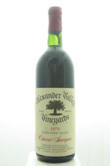 Alexander Valley Vineyards Cabernet Sauvignon Estate 1979