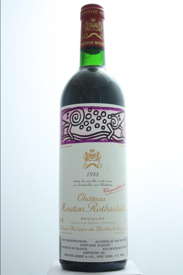 Mouton Rothschild 1988