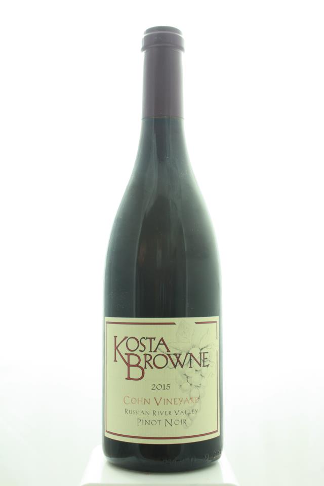 Kosta Browne Pinot Noir Cohn Vineyard 2015