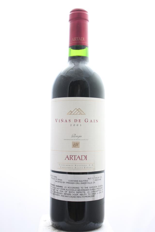 Artadi Rioja Viñas de Gain 2001