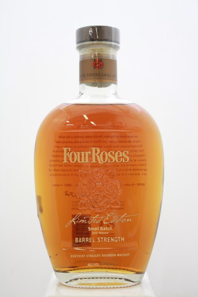 Four Roses Kentucky Straight Bourbon Whiskey Barrel Strength Small Batch Limited Edition 2014