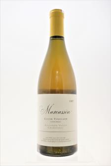 Marcassin Chardonnay Gauer Vineyard Upper Barn 1997