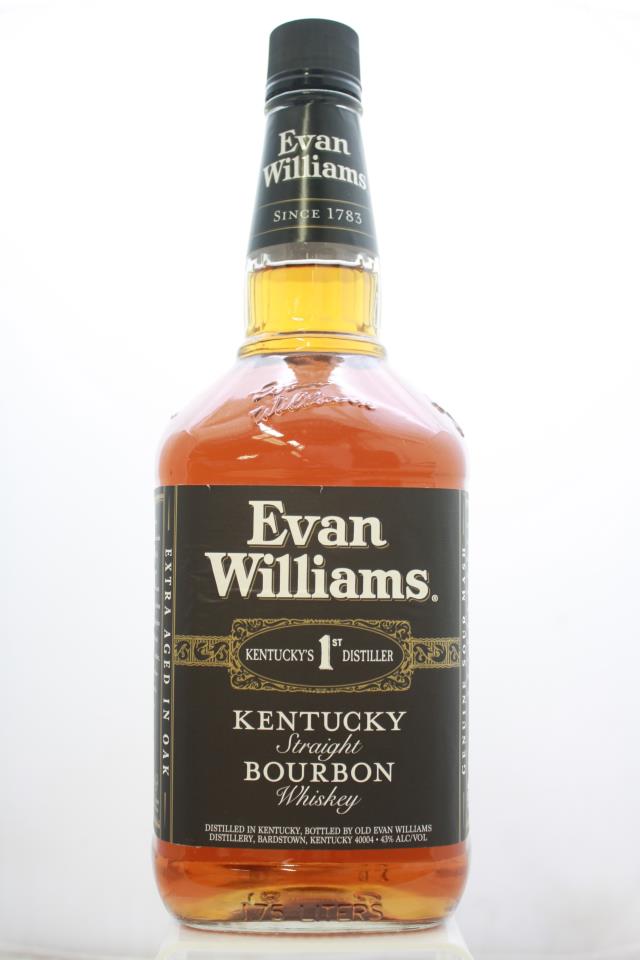 Old Evan Williams Kentucky Straight Bourbon Whiskey Genuine Sour Mash Extra Aged In Oak NV