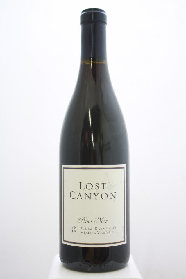 Lost Canyon Winery Pinot Noir Saralee's Vineyard 2010
