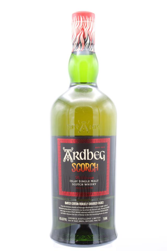 Ardbeg Islay Single Malt Scotch Whisky Scorch Limited Edition Fiercely Charred Casks NV
