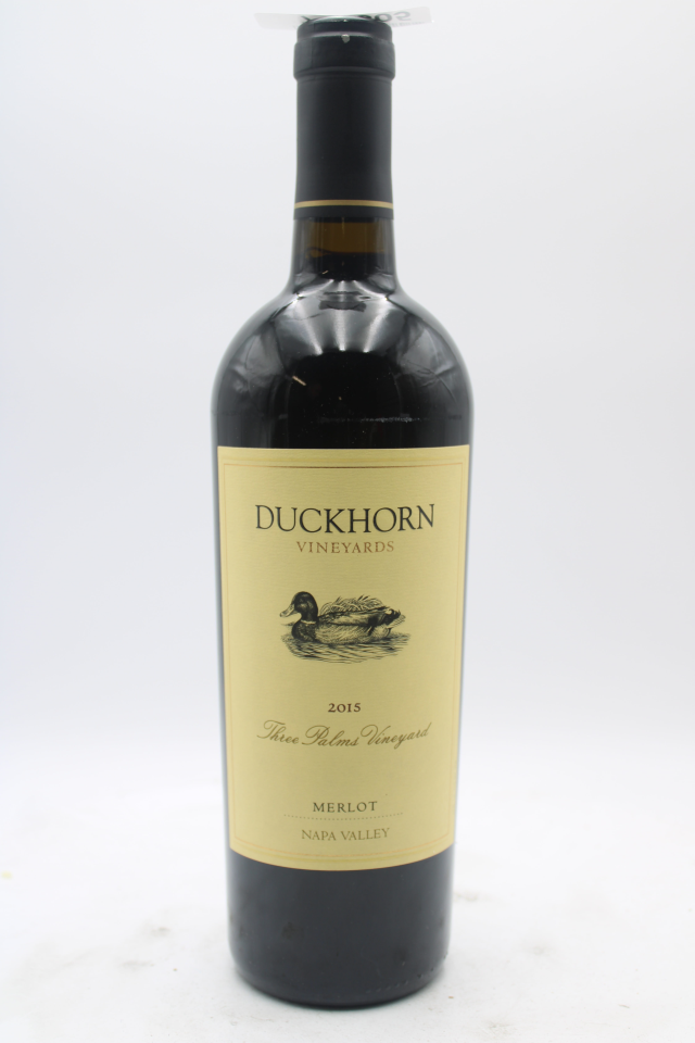 Duckhorn Merlot Three Palms Vineyard 2015