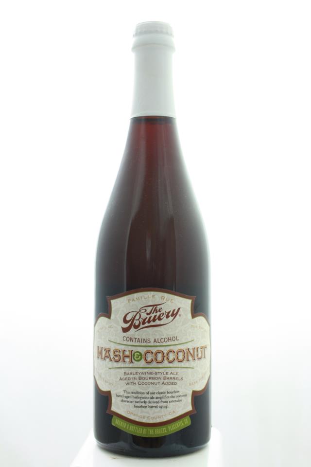 The Bruery Mash & Coconut Barleywine-Style Ale Aged in Bourbon Barrels with Coconut Added 2016