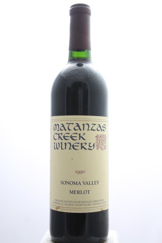 Matanzas Creek Merlot 1990