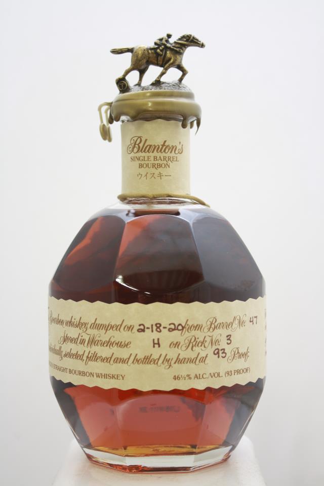 Blanton's Original Single Barrel Bourbon Whisky Takara Red Edition NV