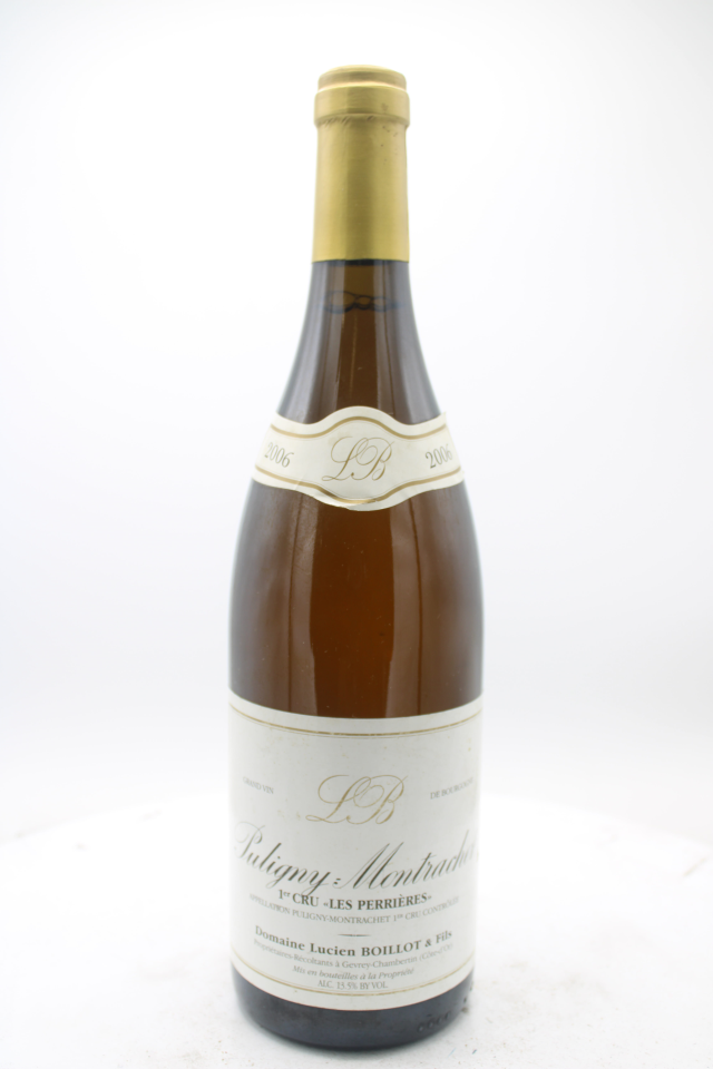 Lucien Boillot Puligny Montrachet Les Perrieres 2006