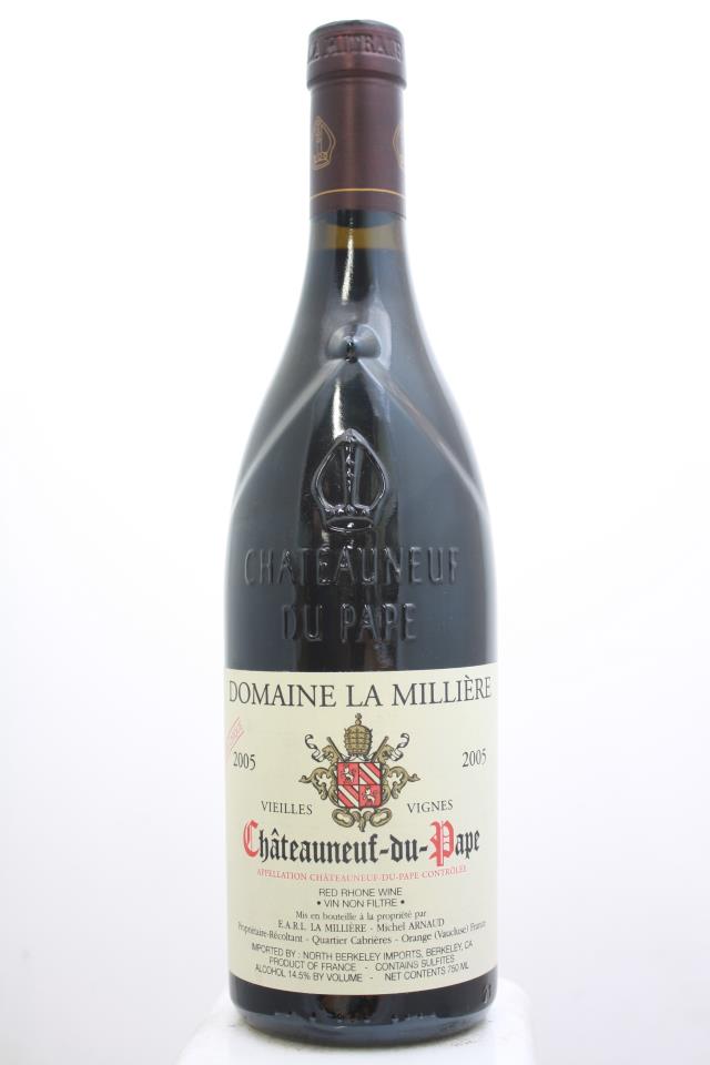 Domaine de la Milliere Châteauneuf-du-Pape Cuvée Unique Vielles Vignes 2005