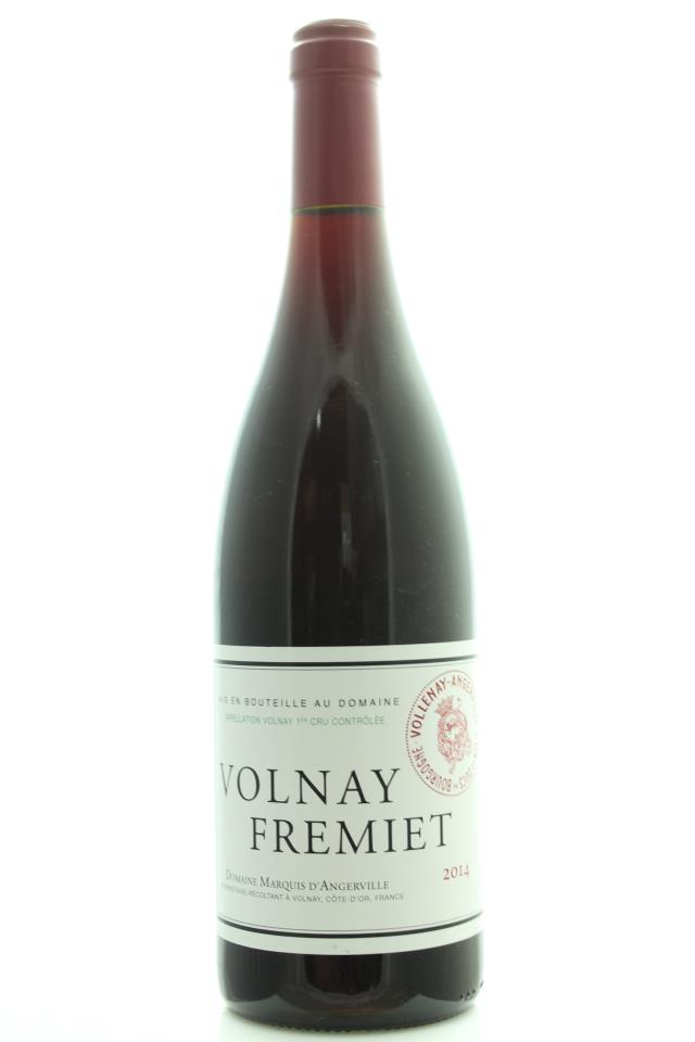 Marquis d'Angerville Volnay Frémiets 2014
