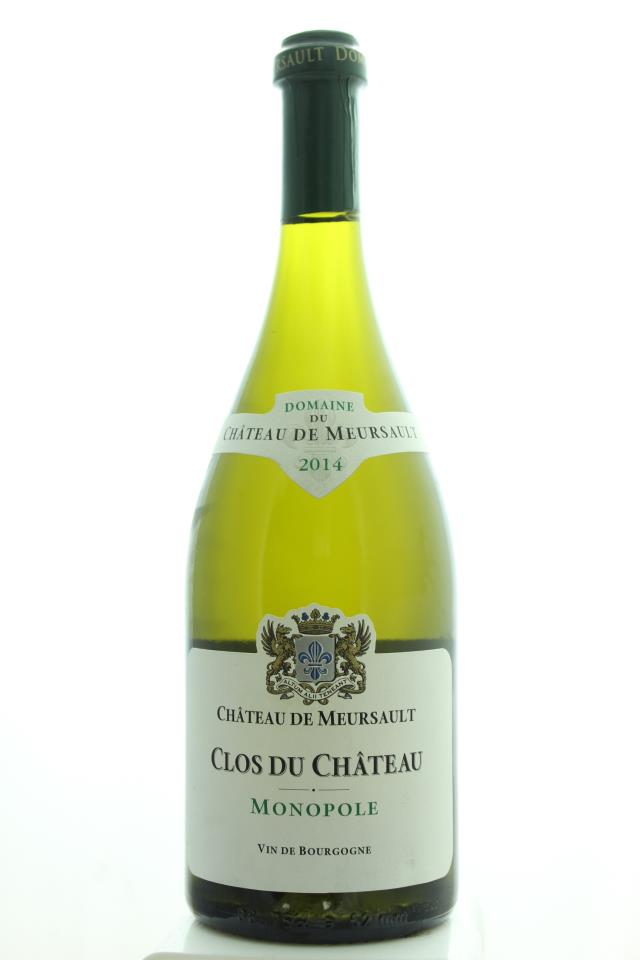 Domaine du Château de Meursault Bourgogne Blanc Clos du Château 2014
