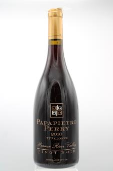 Papapietro Perry Pinot Noir 777 Clones 2010