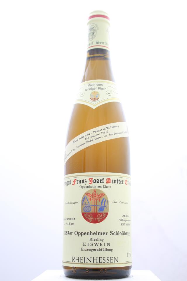 F.-J. Senfter Erben Oppenheimer Schloßberg Riesling Eiswein #09 1983