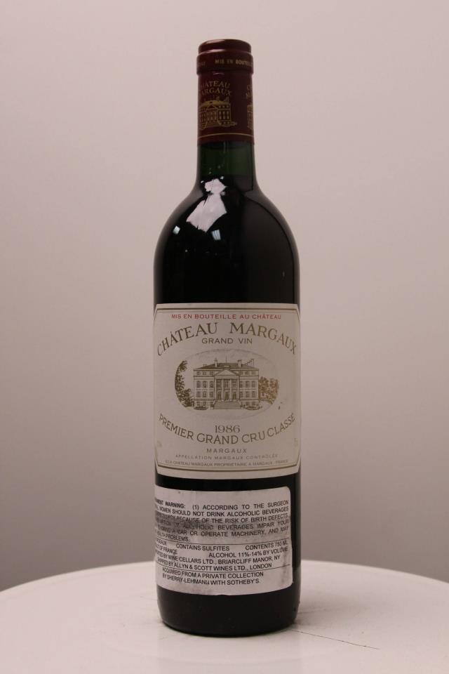 Château Margaux 1986