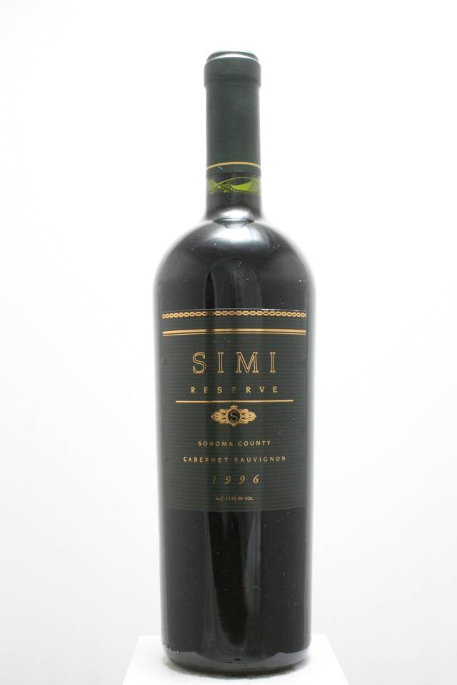 Simi Cabernet Sauvignon Reserve 1996