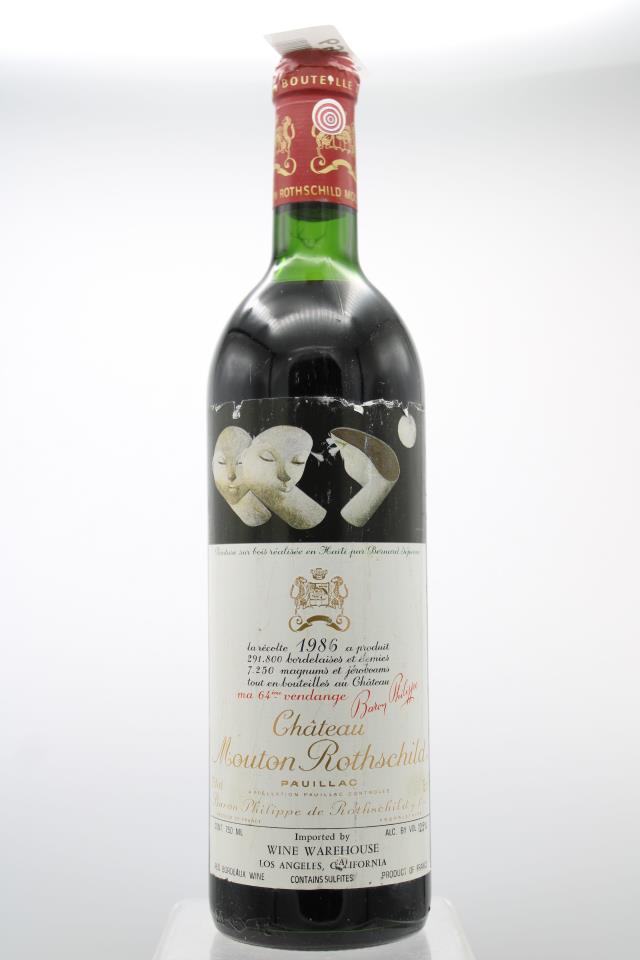 Mouton Rothschild 1986