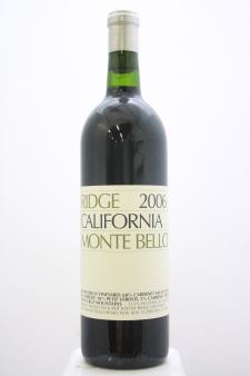Ridge Vineyards Monte Bello 2006