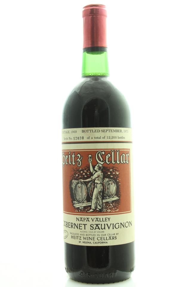 Heitz Cellar Cabernet Sauvignon Martha's Vineyard 1969
