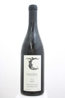 Tensley Syrah Colson Canyon Vineyard 2012
