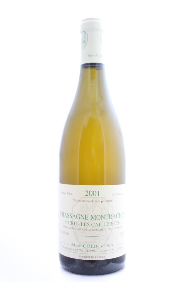 Marc Colin et Fils Chassagne-Montrachet Cailleret 2001