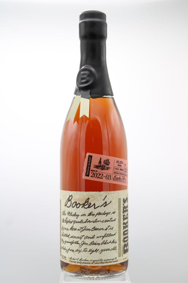Booker's Kentucky Straight Bourbon Whiskey Kentucky Tea Batch 2022-03 NV