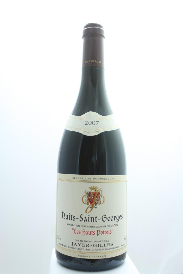 Jayer-Gilles Nuits-Saint-Georges Les Hauts Poirets 2007