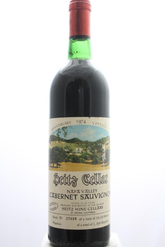 Heitz Cellar Cabernet Sauvignon Martha's Vineyard 1974
