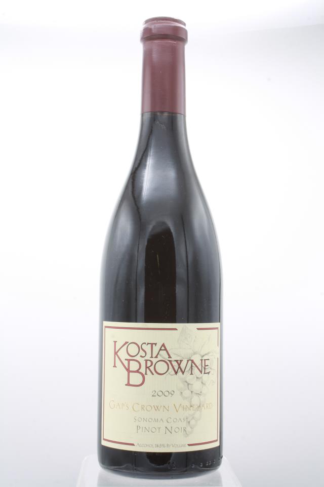 Kosta Browne Pinot Noir Gap's Crown Vineyard 2009