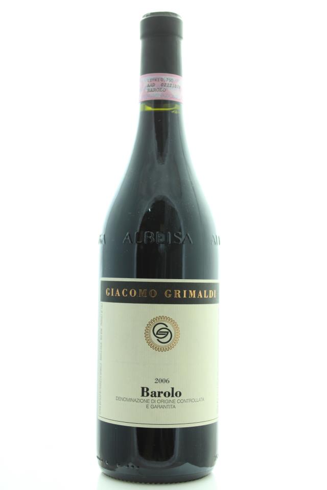 Giacomo Grimaldi Barolo 2006