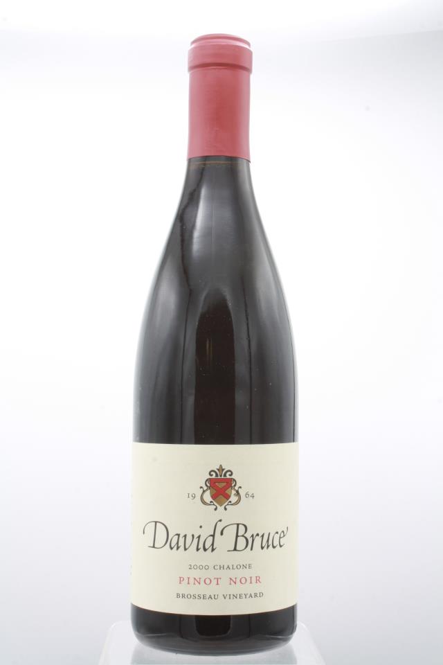 David Bruce Pinot Noir Brosseau Vineyard 2000