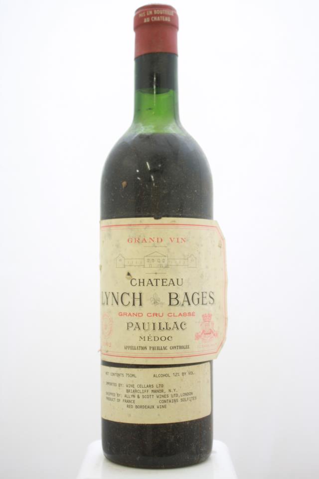 Lynch-Bages 1962