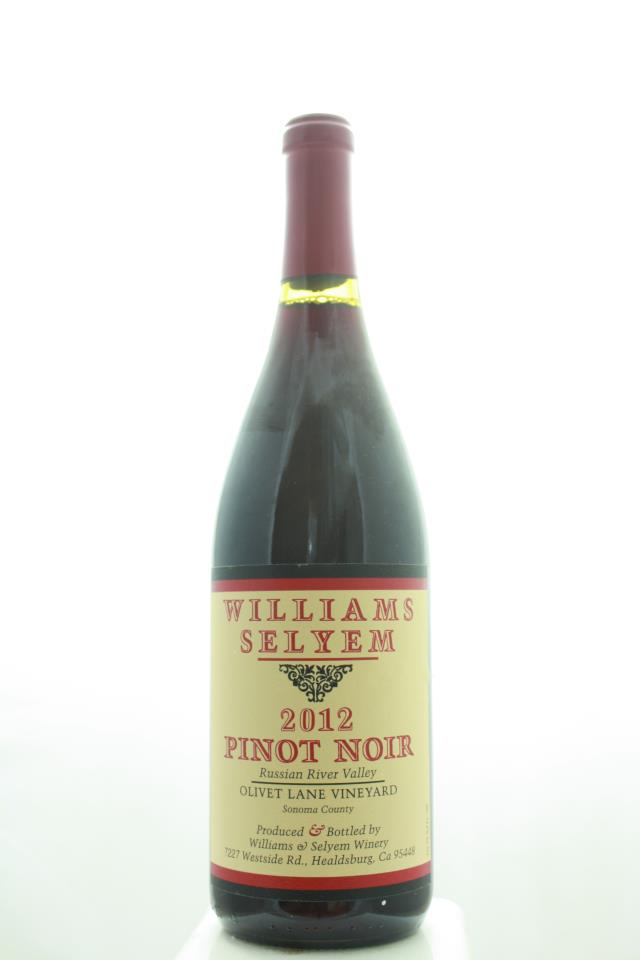 Williams Selyem Pinot Noir Olivet Lane Vineyard 2012