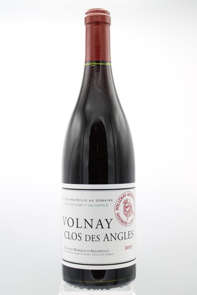 Marquis d'Angerville Volnay Clos des Angles 2015