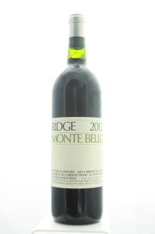 Ridge Vineyards Monte Bello 2012