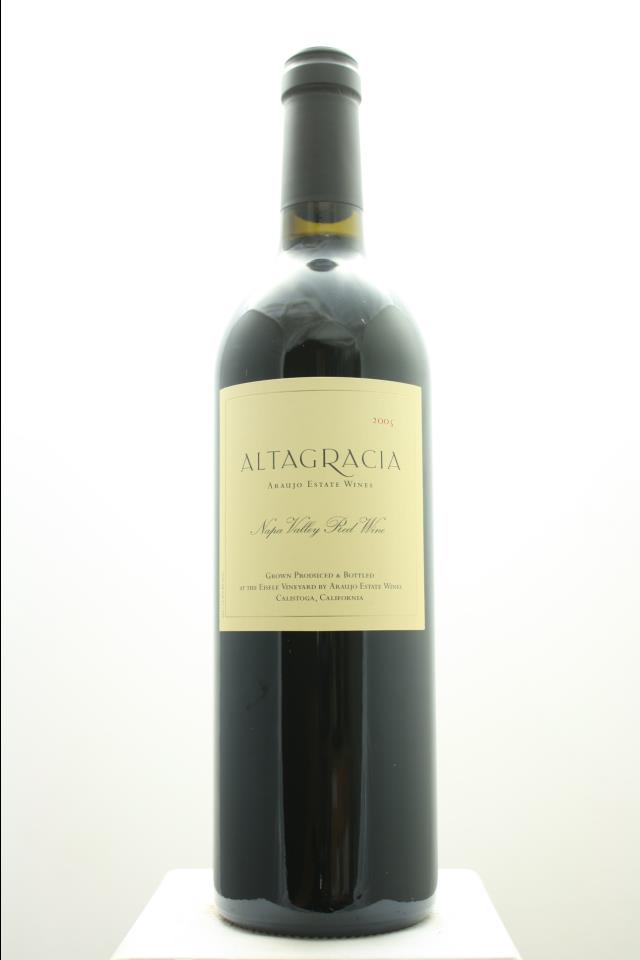 Araujo Estate Cabernet Sauvignon Altagracia 2005