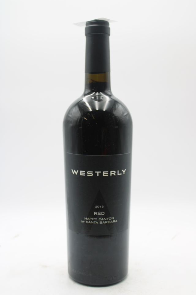Westerly Proprietary Red Happy Canyon 2013