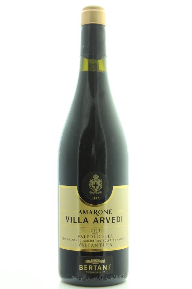 Bertani Amarone della Valpolicella Valpantena Villa Arvedi 2012