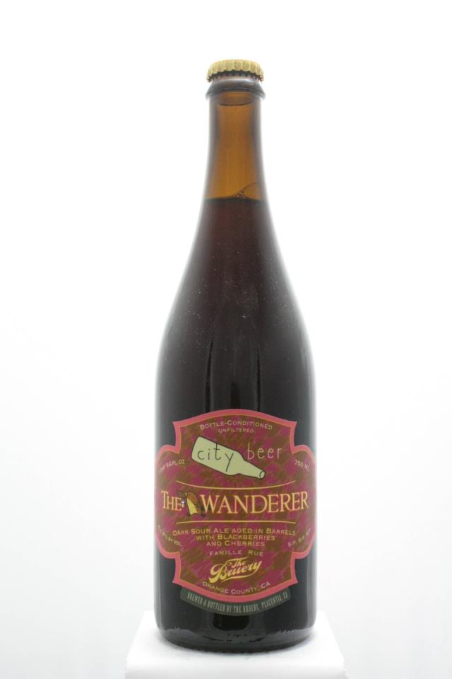 The Bruery The Wanderer Dark Sour Ale Aged in Barrels with Blackberries and Cherries 2011