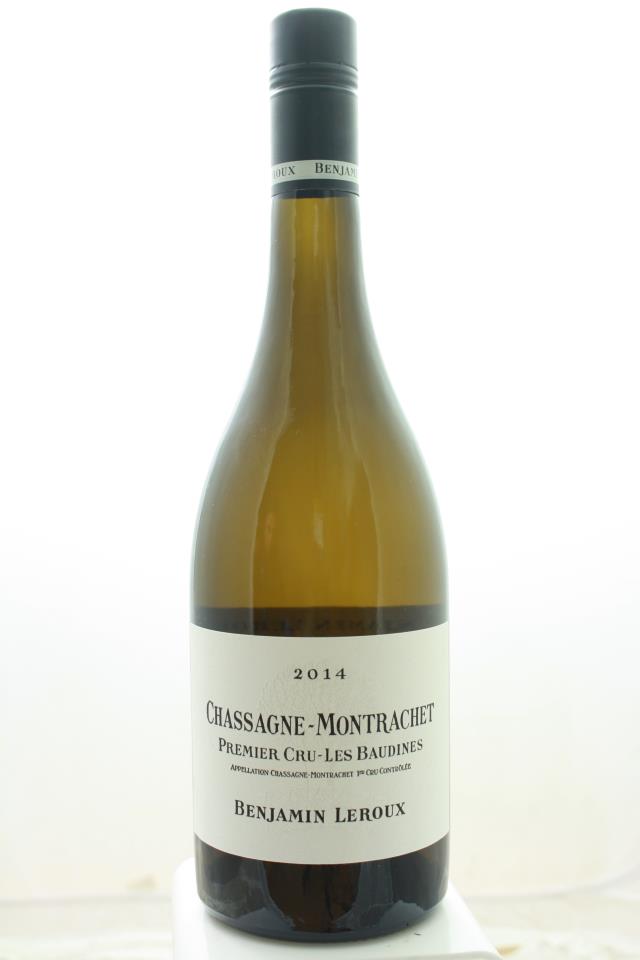 Benjamin Leroux Chassagne-Montrachet Les Baudines 2014