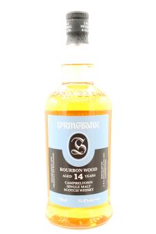 Springbank (J. & A. Mitchell & Co.) Single Malt Scotch Whisky Bourbon Wood Aged-14-Years NV