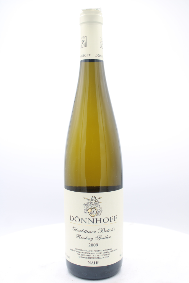Donnhoff Oberhauser Brucke Riesling Spatlese #11 2009