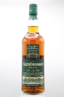 Glendronach Highland Single Malt Scotch Whisky Revival Aged-15-Years NV