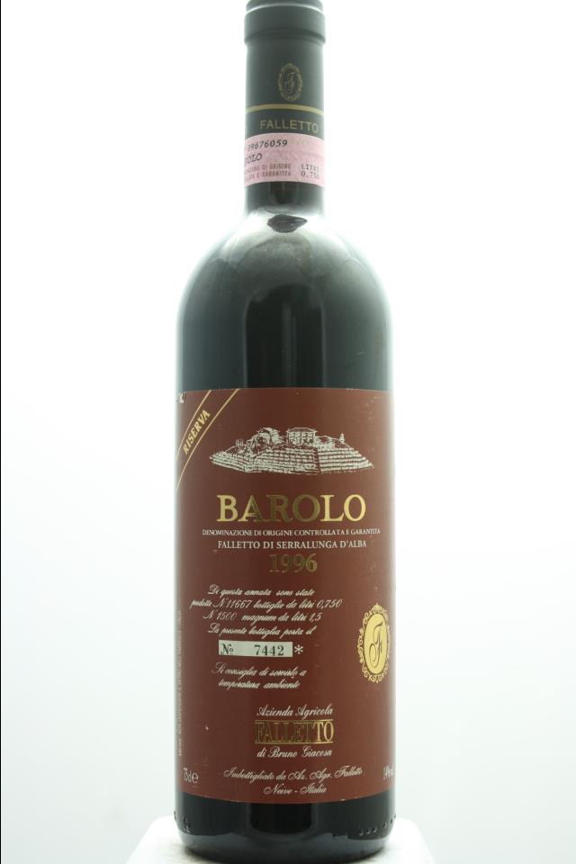 Bruno Giacosa Barolo Riserva Falletto di Serralunga d'Alba 1996