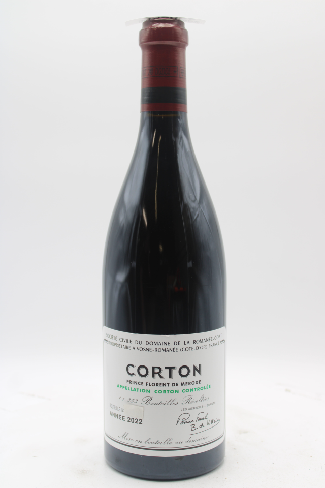 Domaine de la Romanee-Conti Corton Prince Florent de Mérode 2022