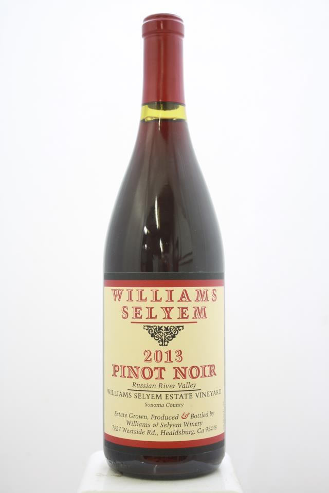 Williams Selyem Pinot Noir Williams Selyem Estate Vineyard 2013