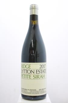 Ridge Vineyards Petite Sirah Lytton Estate 2017