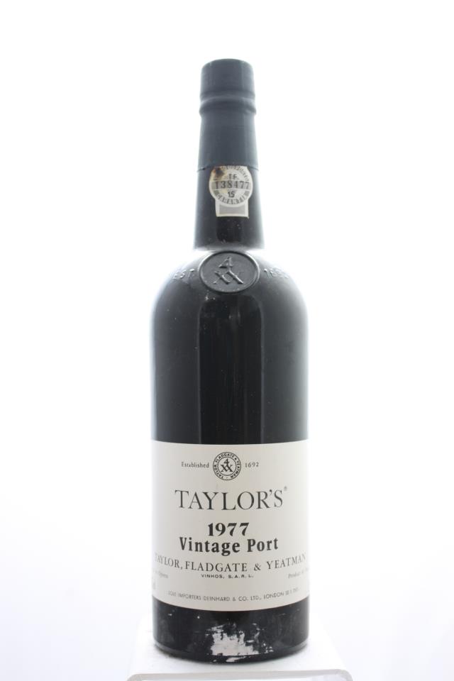 Taylor's Vintage Porto 1977