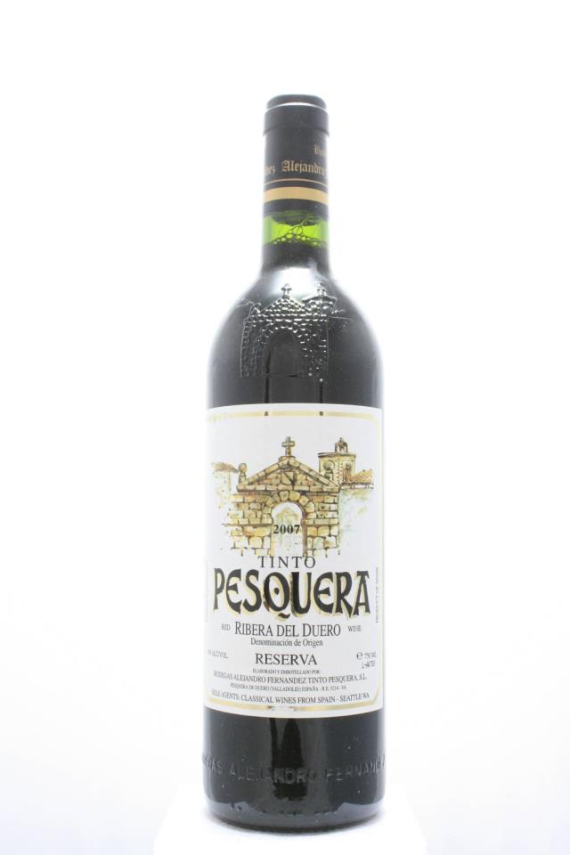 A. Fernández Tinto Pesquera Reserva 2007